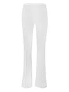 Michael Kors Brooke High-waisted Flared Trousers In Gold