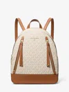 Michael Kors Brooklyn Medium Logo Backpack In Multi