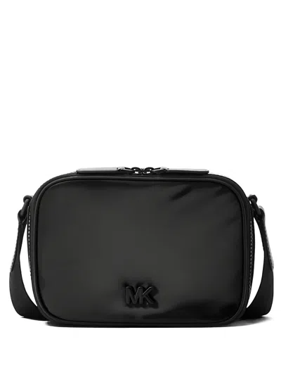 Michael Kors Brooklyn Puffy Mini Crossbody Bag In Black