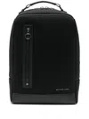 Michael Kors Brooklyn Scuba Backpack In Black