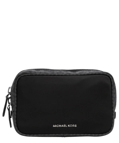 Michael Kors Brooklyn Toiletry Bag In Black