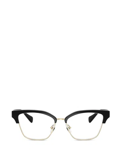 Michael Kors Browline Glasses In Black