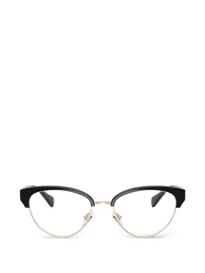 Michael Kors Browline-frame Glasses In Black
