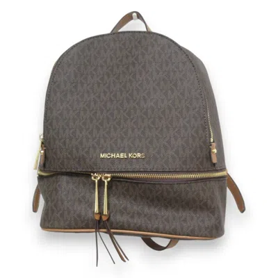 Pre-owned Michael Kors Brown Backpack ()