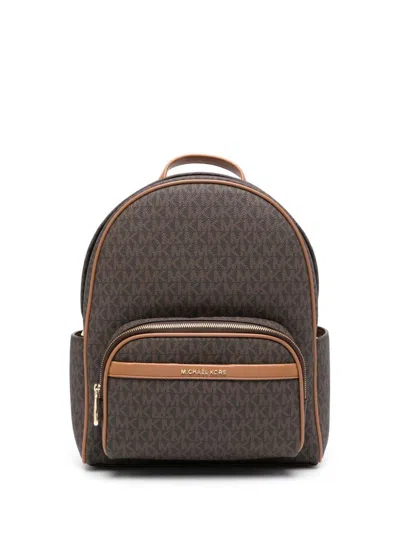 Michael Kors Brown Calf Leather Backpack