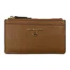 Michael Kors Brown Card Case Leather Cardholder