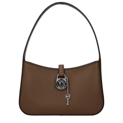 Michael Kors Brown Leather Handbag