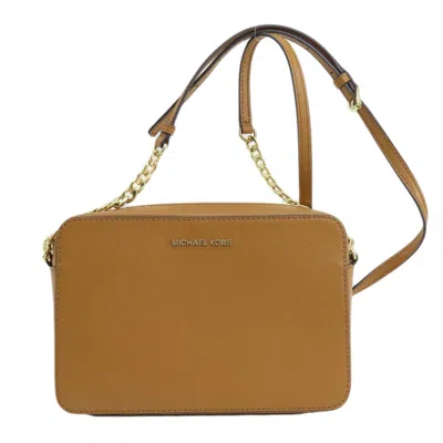 Pre-owned Michael Kors Brown Leather Shoulder Bag ()