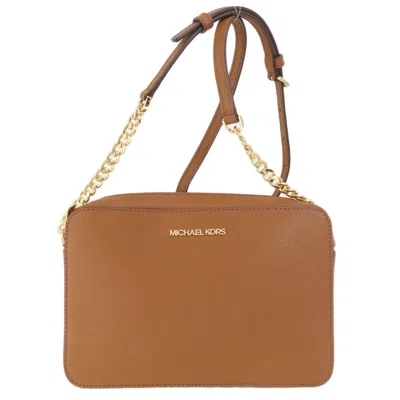 Pre-owned Michael Kors Brown Pvc Shoulder Bag ()