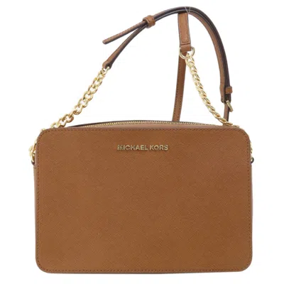Pre-owned Michael Kors Brown Pvc Shoulder Bag ()