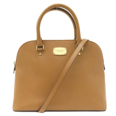 Pre-owned Michael Kors Brown Pvc Tote Bag ()