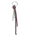 Michael Kors Brown Rope Keychain Charm