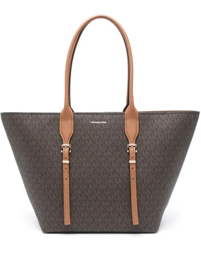 MICHAEL KORS BROWN SHOPPING BAG