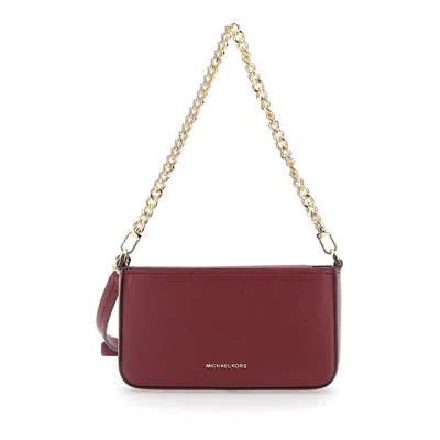 MICHAEL KORS MICHAEL KORS BRYANT BORDEAUX CROSSBODY BAG