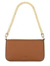 Michael Kors "bryant" Textured Chain Strap Shoulder Bag