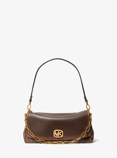 Michael Kors Bryant Large Leather Convertible Shoulder Bag In Pattern