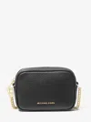 Michael Kors Bryant Leather Bag Charm In Black