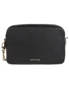 Michael Kors 'bryant' Black Shoulder Bag With Logo Lettering On The Front And Chain Shoulder Strap In Black