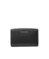 Michael Kors Bryant Medium Pebbled Leather Wallet In Black