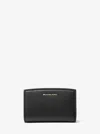Michael Kors Bryant Medium Pebbled Leather Wallet In Black
