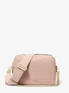Michael Kors Bryant Medium Signature Logo Camera Crossbody Bag In Pink