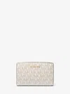 Michael Kors Bryant Medium Signature Logo Wallet In Neutral
