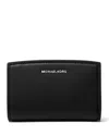 Michael Kors Bryant Wallet In Black Leather In Black
