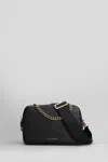 Michael Kors Bryant Shoulder Bag In Black Leather In Black