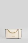 Michael Kors Bryant Shoulder Bag In Beige Leather In Neutral