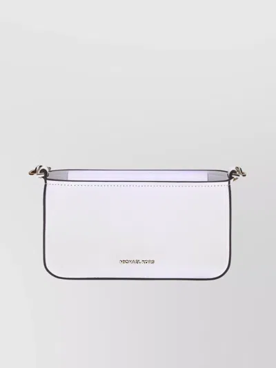 Michael Kors Bryant Shoulder Bag Removable Handle In White