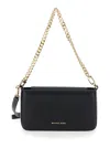 Michael Kors Bryant Sm Conv Xbody Pouchette In Black