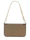 Michael Kors "bryant Small" Convertible Clutch Bag In Gray