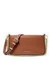 Michael Kors Bryant Small Convertible Crossbody Bag In Brown