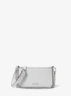 Michael Kors Bryant Small Snake Embossed Leather Convertible Pochette