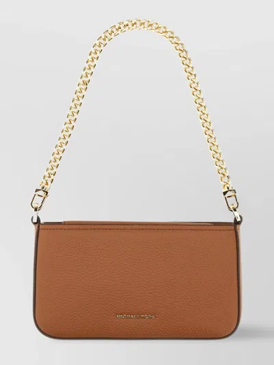 MICHAEL KORS "BRYANT" TEXTURED CHAIN STRAP SHOULDER BAG