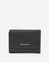 Michael Kors Bryant Medium Pebbled Leather Wallet In Black