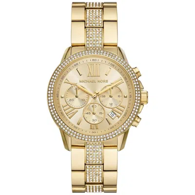 Michael Kors Brynn Chronograph Gold-tone Ladies Watch