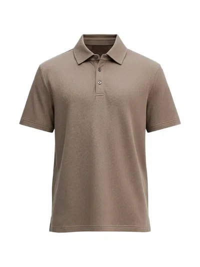 Michael Kors Bubble-knit Polo Shirt In Multi