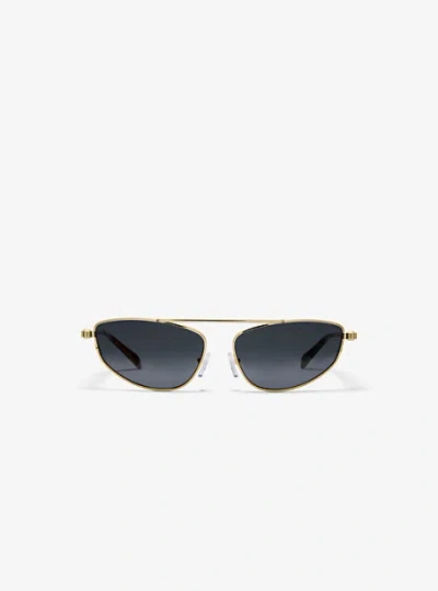 Michael Kors Buenos Aires Sunglasses In Gold