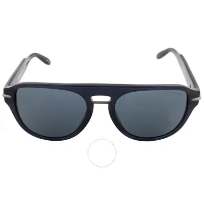 Michael Kors Burbank Blue Gray Pilot Men's Sunglasses Mk2166 300287 56