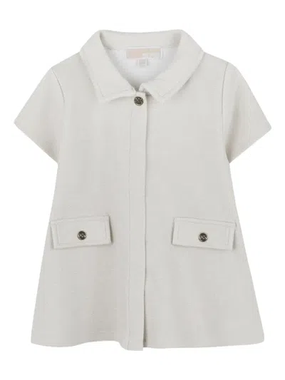 Michael Kors Babies' Button Pocket Dress In Neutral