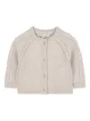 Michael Kors Cable-knit Trousers Set In Neutral