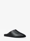 Michael Kors Cady Leather Mule In Blue