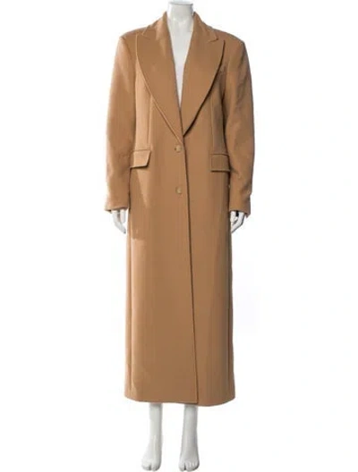 Pre-owned Michael Kors Camel Hair Coat W/ Tags In Neutral