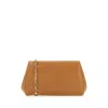 Michael Kors Camel Leather Belle Crossbody Bag