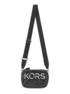 Michael Kors Camera Bag With Logo In Black
