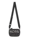 Michael Kors Camera Bag With Logo In Black