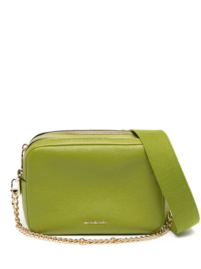 Michael Kors Camera Crossbody Bag In Green