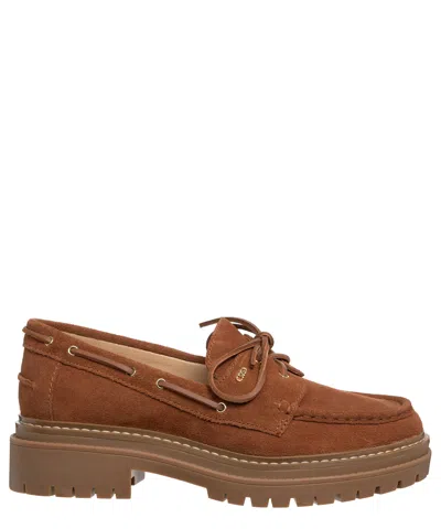 Michael Kors Cameron Brown Suede Loafers