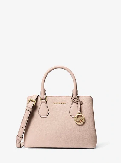 Michael Kors Camille Small Satchel In Pink